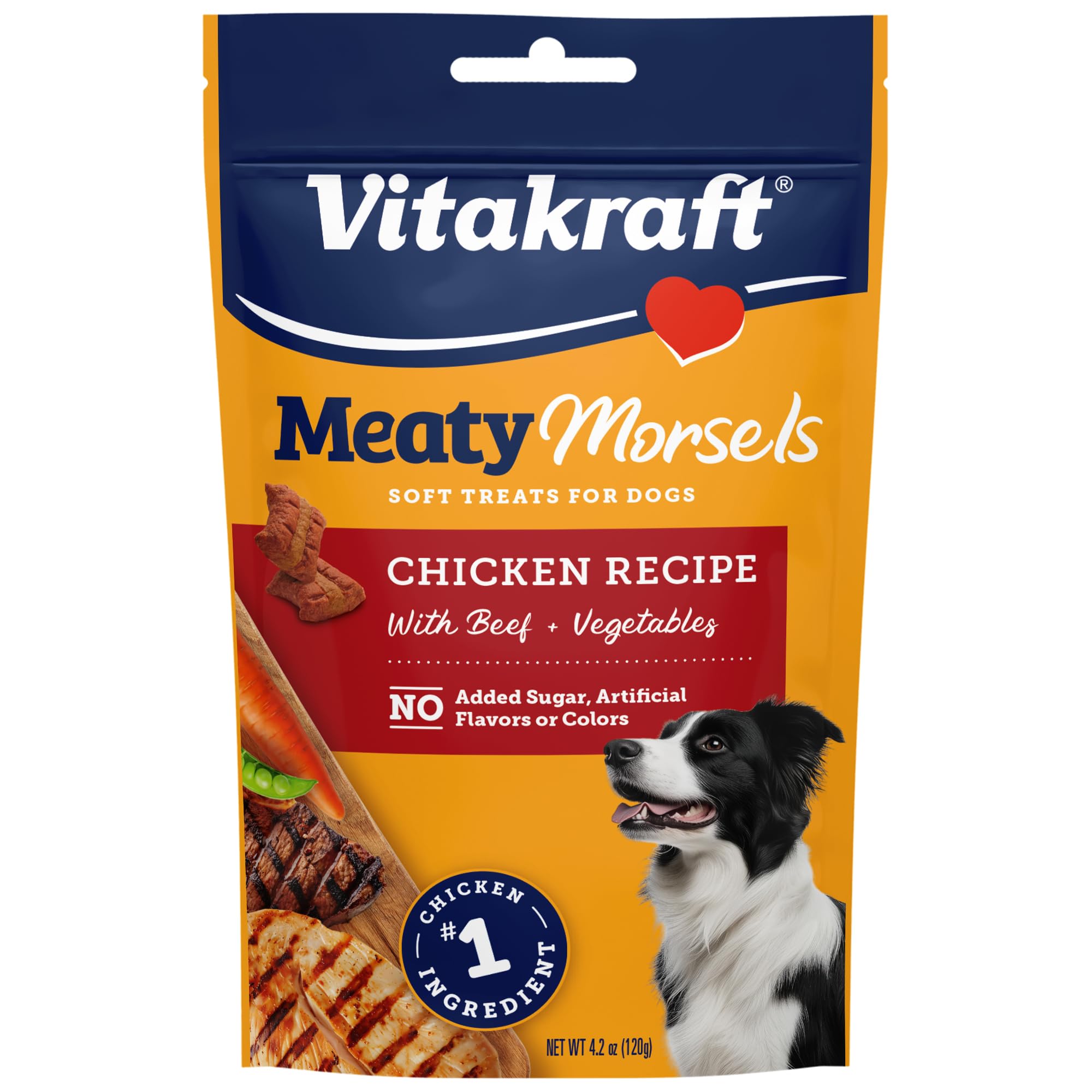 Amazon.com: Vitakraft Meaty Morsels Chicken Recipe with Beef and